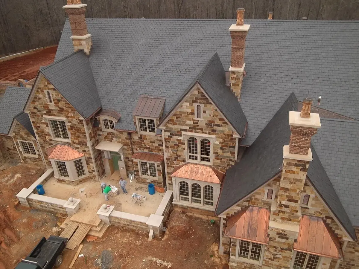Craftsman Roofing Slate Roof Repair project in Canal Point
